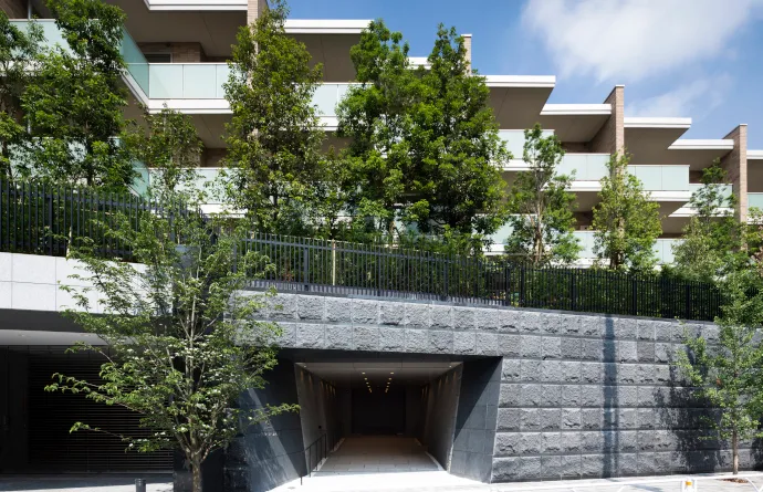 ザ・パークハウス 広尾羽澤の外観