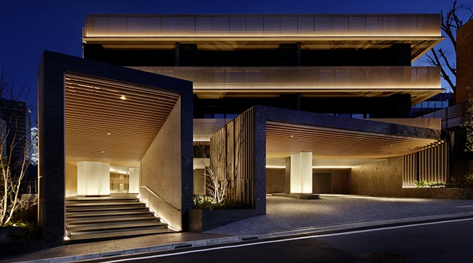 ザ・パークハウス グラン神山町の外観