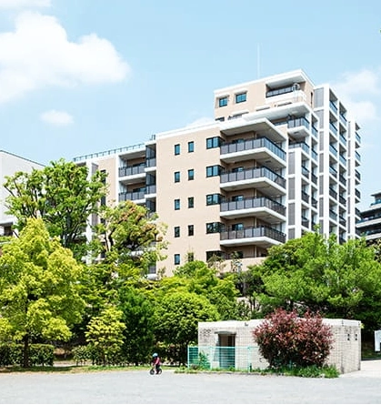 ザ・パークハウス 早稲田の外観